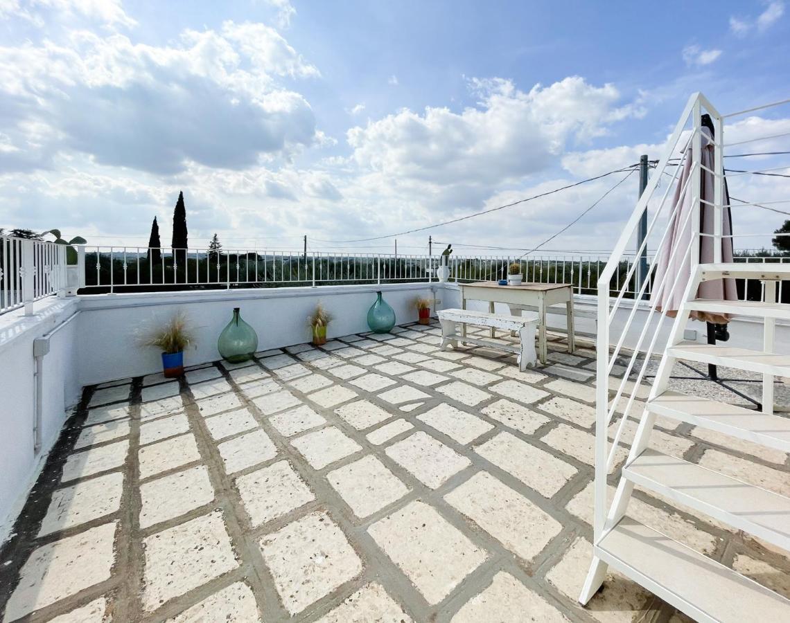 Отель Trullo San Vincenzo Con Piscina Монополи Экстерьер фото