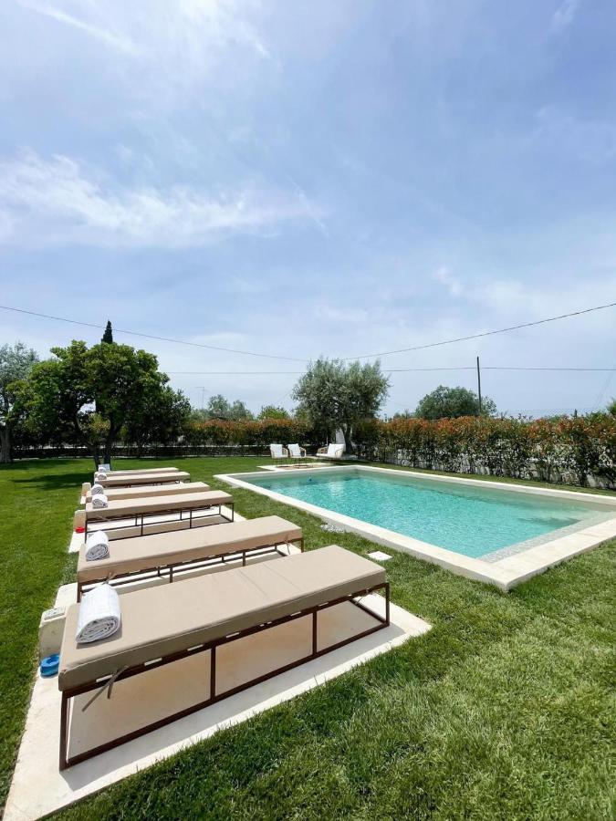 Отель Trullo San Vincenzo Con Piscina Монополи Экстерьер фото