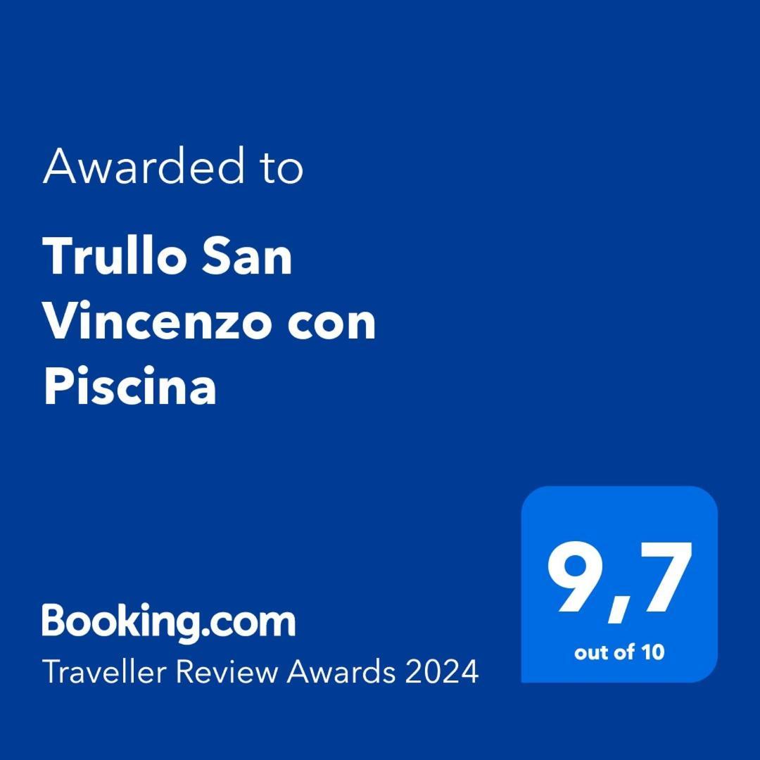 Отель Trullo San Vincenzo Con Piscina Монополи Экстерьер фото